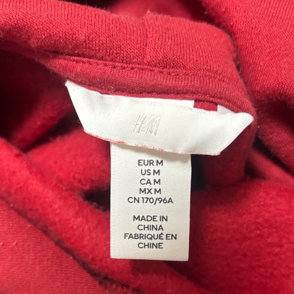 H&M Red Men's Sweater - Picture 2 of 3